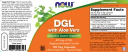 Label for DGL with Aloe Vera
