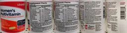 Label for Women's Multivitamin