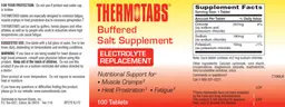 Label for Thermotabs