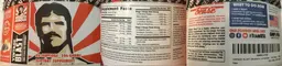 Label for Vintage Blast Blueberry Lemonade