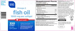 Label for Omega-3 Fish Oil
