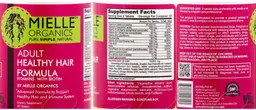 Label for Adult Healthy Hair Formula