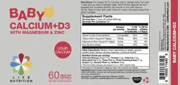 Label for Baby Calcium+D3