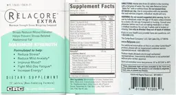 Label for Relacore Extra