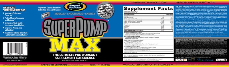 SuperPump Max Raspberry Lemonade