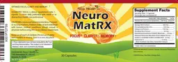 Label for Neuro MatRX