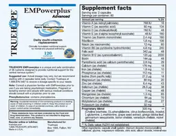 Label for EMPowerplus Advanced