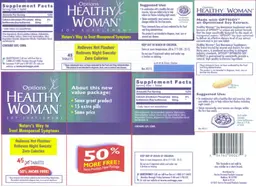 Label for Healthy Woman