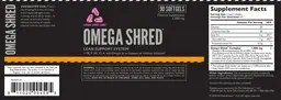 Label for Omega Shred