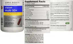 Label for Vision Multi 50+