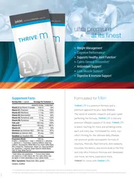 Label for Thrive M