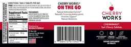 Label for CherriMax Tart Cherry Tablets