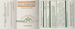 Label for Total Probiotics