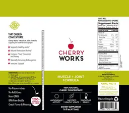 Label for Muscle + Joint Formula