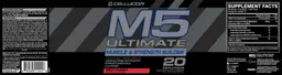 Label for M5 Ultimate Fruit Punch