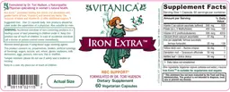 Label for Iron Extra