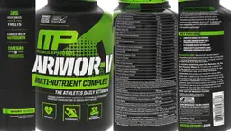 Label for Armor-V Multi-Nutrient Complex
