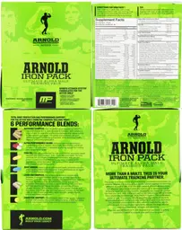Label for Arnold Iron Pack