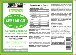 Geri-Mucil Sugar Free Regular Flavor