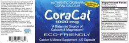 Label for CoraCal 1000 mg