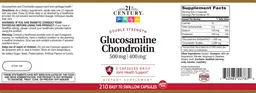 Label for Glucosamine 500 mg Chondroitin 400 mg