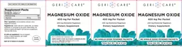 Label for Magnesium Oxide