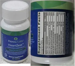 Label for HeartZest