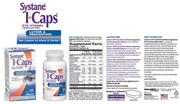 Label for Systane I-Caps Lutein & Zeaxanthin