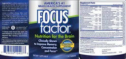 Label for Focus Factor