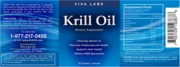 Label for Krill Oil
