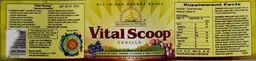 Label for Vital Scoop Vanilla