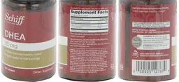 Label for DHEA 25 mg