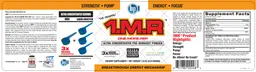 Label for 1.M.R Lemon Lime