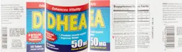 Label for DHEA 50 mg