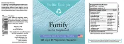 Label for Fortify