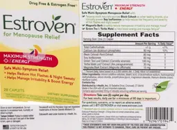 Label for Maximum Strength + Energy