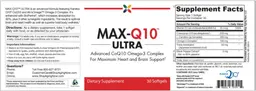 Label for Max-Q10 Ultra