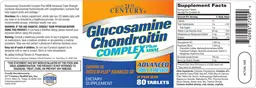 Label for Glucosamine Chondroitin Complex plus MSM Advanced Triple Strength