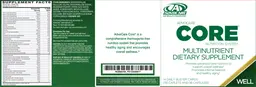 Label for Core Nutrition System