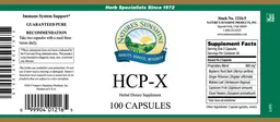 Label for HCP-X