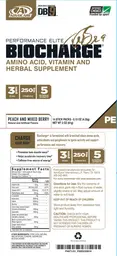 Label for BioCharge