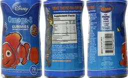 Label for Disney Omega-3 Gummies
