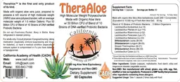 Label for TheraAloe