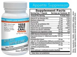 Label for Appetite Suppressant