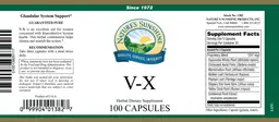 Label for V-X
