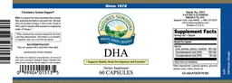 Label for DHA