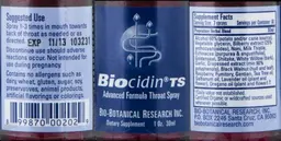 Label for Biocidin TS