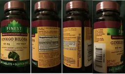 Label for Ginkgo Biloba