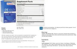 Label for Eye Health Adult 50+
