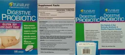 Label for Digestive Probiotic